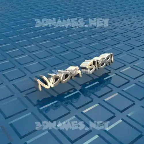 noor sibai in Blue Bling style - 3D name wallpaper