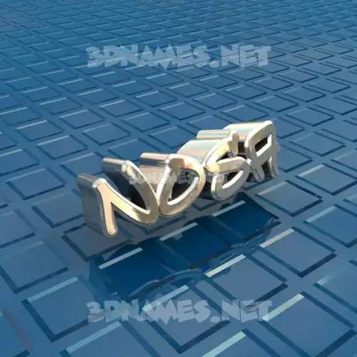 nosa in Blue Bling style - 3D name wallpaper nosa in Blue Bling style - 3D name wallpaper