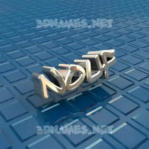 nouf in Blue Bling style - 3D name wallpaper nouf in Blue Bling style - 3D name wallpaper