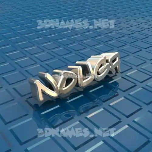 nouga in Blue Bling style - 3D name wallpaper nouga in Blue Bling style - 3D name wallpaper