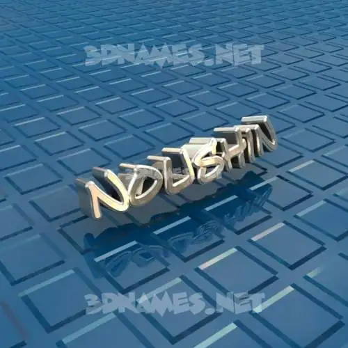 noushin in Blue Bling style - 3D name wallpaper noushin in Blue Bling style - 3D name wallpaper
