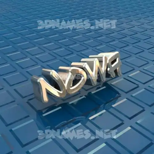 nowa in Blue Bling style - 3D name wallpaper nowa in Blue Bling style - 3D name wallpaper