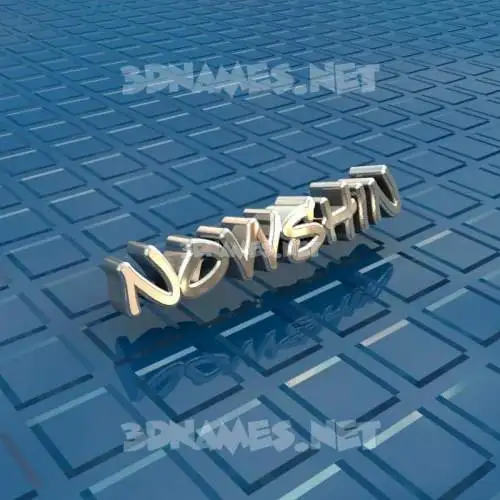 nowshin in Blue Bling style - 3D name wallpaper nowshin in Blue Bling style - 3D name wallpaper