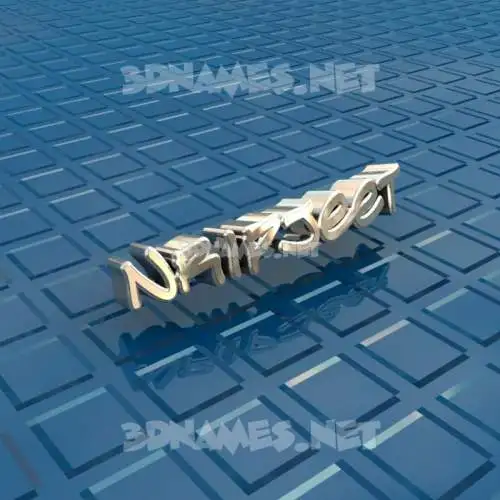nripjeet in Blue Bling style - 3D name wallpaper