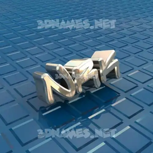 nrk in Blue Bling style - 3D name wallpaper nrk in Blue Bling style - 3D name wallpaper