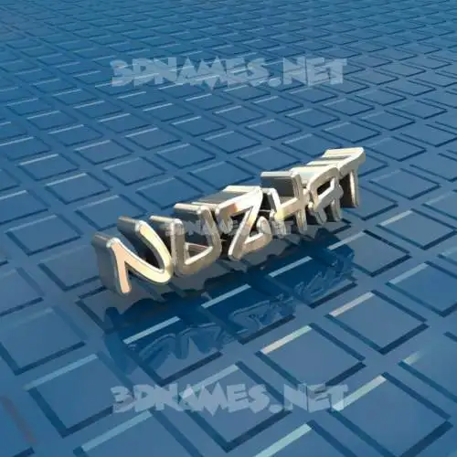 nuzhat in Blue Bling style - 3D name wallpaper nuzhat in Blue Bling style - 3D name wallpaper