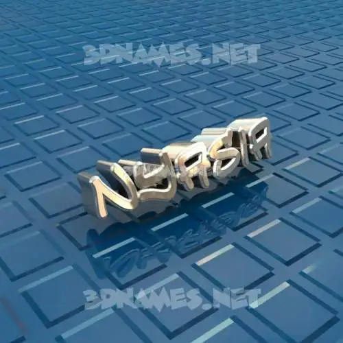 nyasia in Blue Bling style - 3D name wallpaper nyasia in Blue Bling style - 3D name wallpaper