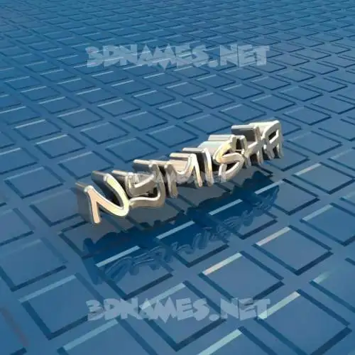 nymisha in Blue Bling style - 3D name wallpaper nymisha in Blue Bling style - 3D name wallpaper