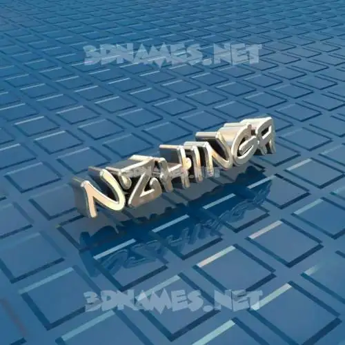 nzhinga in Blue Bling style - 3D name wallpaper nzhinga in Blue Bling style - 3D name wallpaper