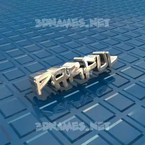 parful in Blue Bling style - 3D name wallpaper parful in Blue Bling style - 3D name wallpaper