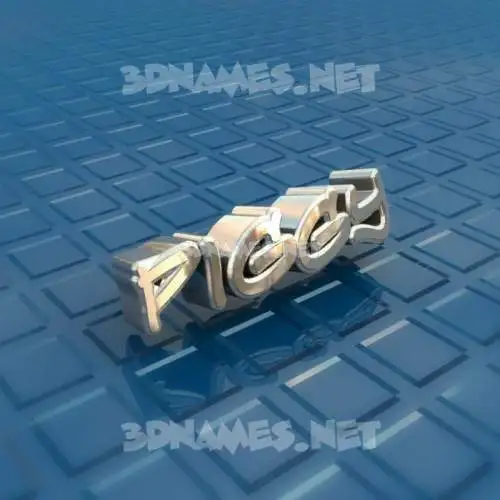 piggy in Blue Bling style - 3D name wallpaper piggy in Blue Bling style - 3D name wallpaper