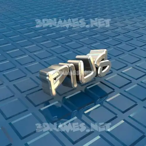 pius in Blue Bling style - 3D name wallpaper