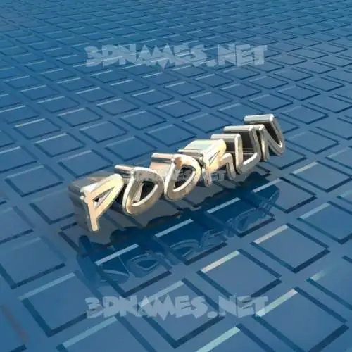 poorun in Blue Bling style - 3D name wallpaper poorun in Blue Bling style - 3D name wallpaper
