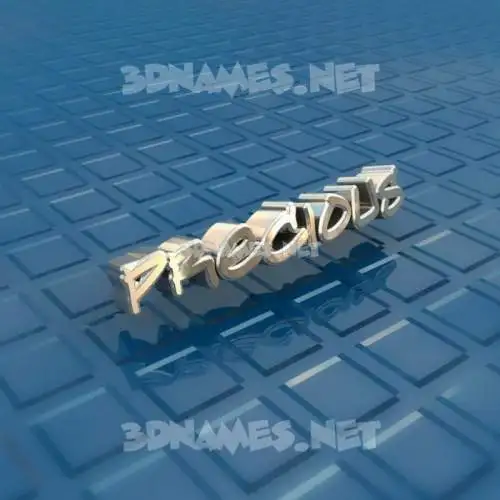 precious in Blue Bling style - 3D name wallpaper precious in Blue Bling style - 3D name wallpaper