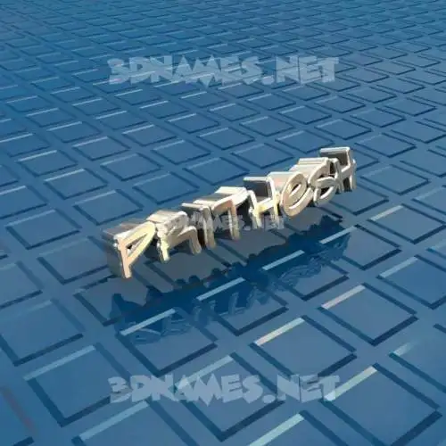 prithesh in Blue Bling style - 3D name wallpaper