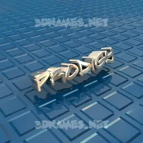 prodigy in Blue Bling style - 3D name wallpaper prodigy in Blue Bling style - 3D name wallpaper