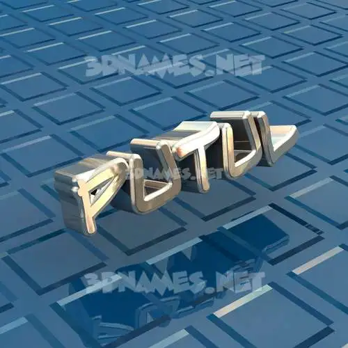 putul in Blue Bling style - 3D name wallpaper
