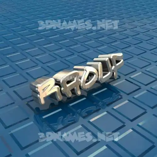 raouf in Blue Bling style - 3D name wallpaper raouf in Blue Bling style - 3D name wallpaper