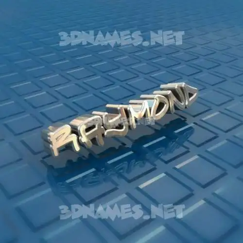 raymond in Blue Bling style - 3D name wallpaper raymond in Blue Bling style - 3D name wallpaper