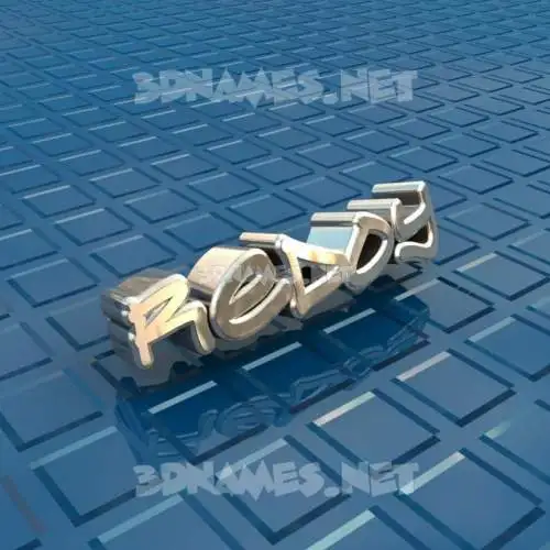 redoy in Blue Bling style - 3D name wallpaper