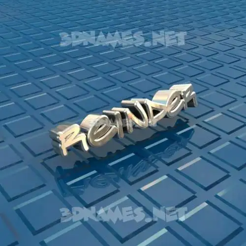 reinder in Blue Bling style - 3D name wallpaper reinder in Blue Bling style - 3D name wallpaper