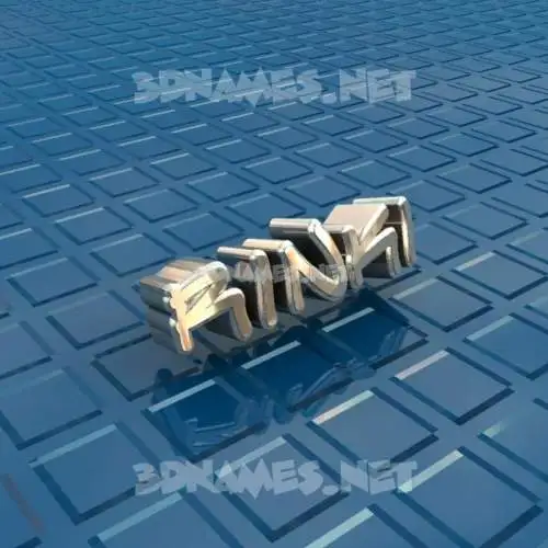 rinki in Blue Bling style - 3D name wallpaper rinki in Blue Bling style - 3D name wallpaper