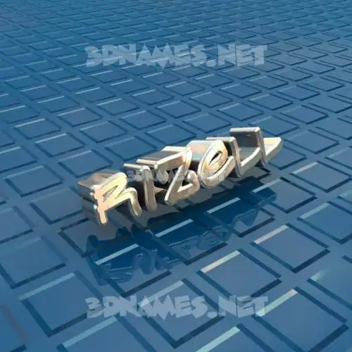 rizell in Blue Bling style - 3D name wallpaper rizell in Blue Bling style - 3D name wallpaper