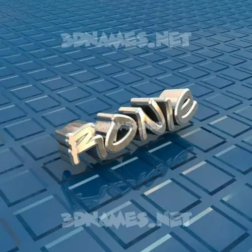 ronie in Blue Bling style - 3D name wallpaper ronie in Blue Bling style - 3D name wallpaper