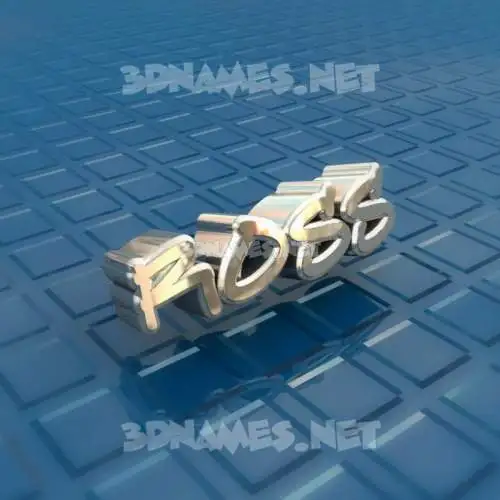 ross in Blue Bling style - 3D name wallpaper ross in Blue Bling style - 3D name wallpaper