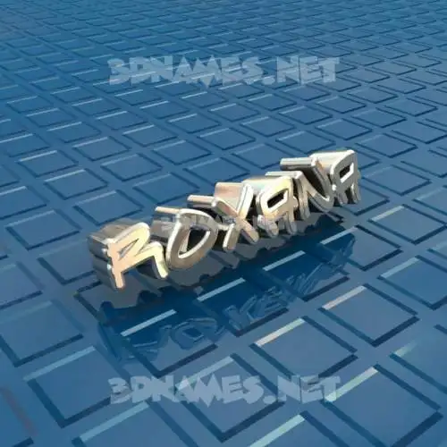 roxana in Blue Bling style - 3D name wallpaper roxana in Blue Bling style - 3D name wallpaper