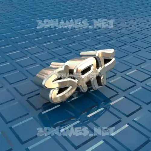 saf in Blue Bling style - 3D name wallpaper saf in Blue Bling style - 3D name wallpaper