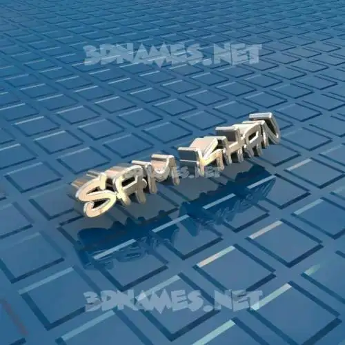 sam khan in Blue Bling style - 3D name wallpaper