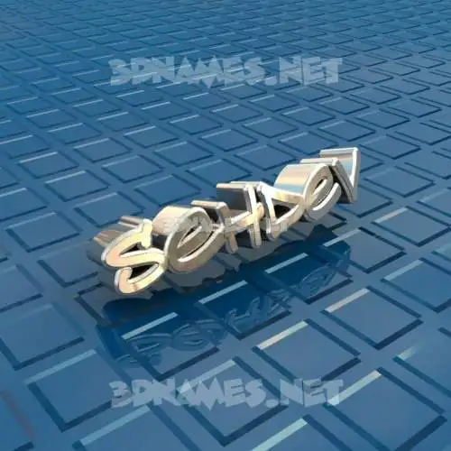 sehdev in Blue Bling style - 3D name wallpaper