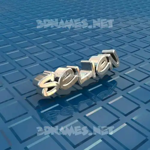 selien in Blue Bling style - 3D name wallpaper selien in Blue Bling style - 3D name wallpaper