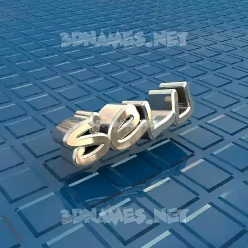 selu in Blue Bling style - 3D name wallpaper selu in Blue Bling style - 3D name wallpaper