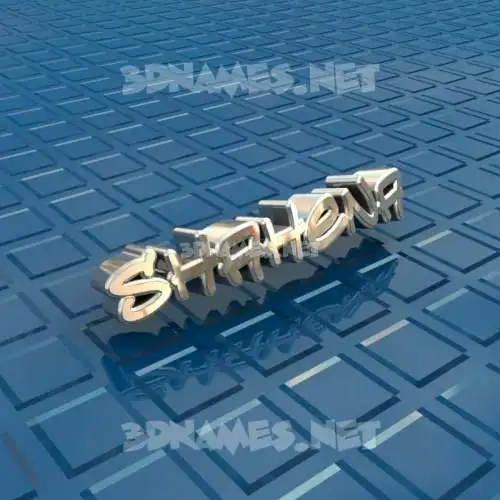 shahena in Blue Bling style - 3D name wallpaper shahena in Blue Bling style - 3D name wallpaper