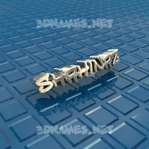 shahinaz in Blue Bling style - 3D name wallpaper shahinaz in Blue Bling style - 3D name wallpaper