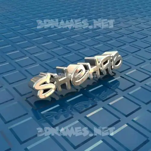 shehab in Blue Bling style - 3D name wallpaper