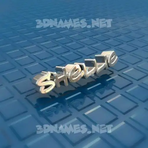 shellie in Blue Bling style - 3D name wallpaper shellie in Blue Bling style - 3D name wallpaper
