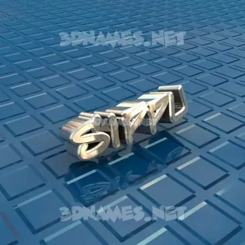 sippu in Blue Bling style - 3D name wallpaper