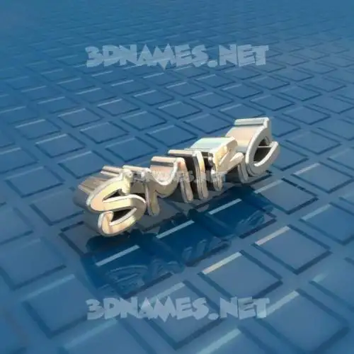 smirc in Blue Bling style - 3D name wallpaper smirc in Blue Bling style - 3D name wallpaper