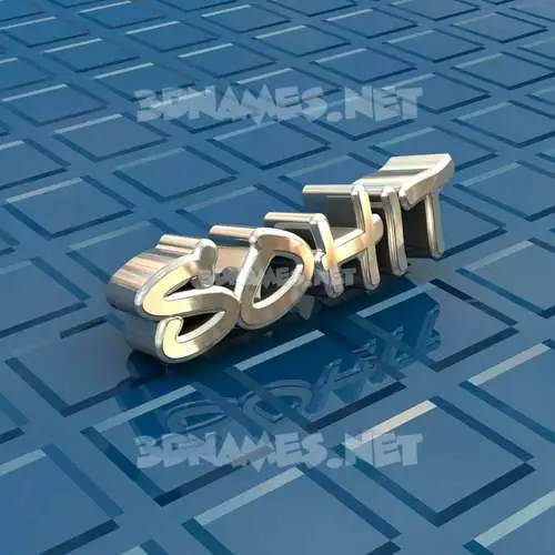 sohit in Blue Bling style - 3D name wallpaper
