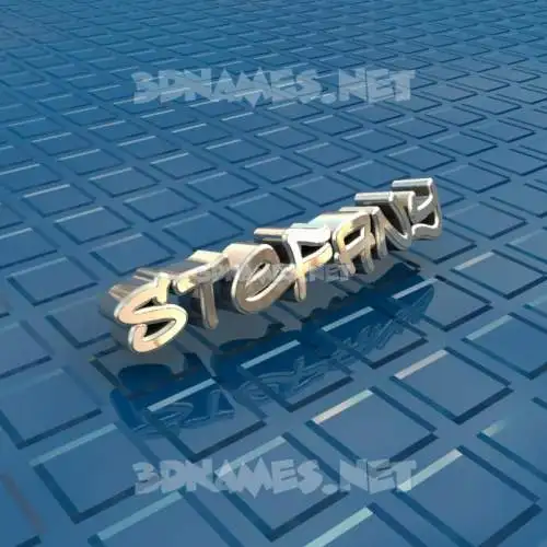 stefany in Blue Bling style - 3D name wallpaper stefany in Blue Bling style - 3D name wallpaper