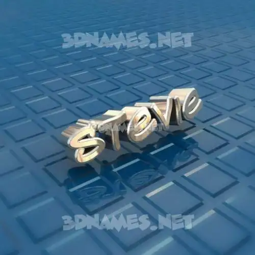 stevie in Blue Bling style - 3D name wallpaper
