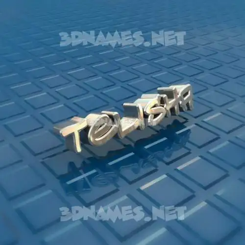 telisha in Blue Bling style - 3D name wallpaper telisha in Blue Bling style - 3D name wallpaper