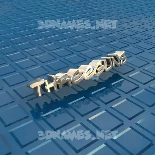 threeguns in Blue Bling style - 3D name wallpaper threeguns in Blue Bling style - 3D name wallpaper