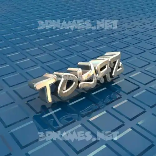 toyaz in Blue Bling style - 3D name wallpaper toyaz in Blue Bling style - 3D name wallpaper