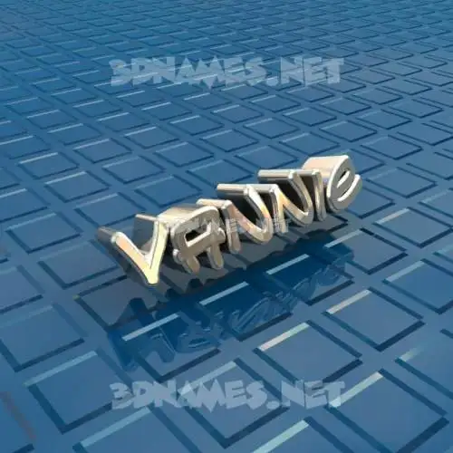vannie in Blue Bling style - 3D name wallpaper vannie in Blue Bling style - 3D name wallpaper