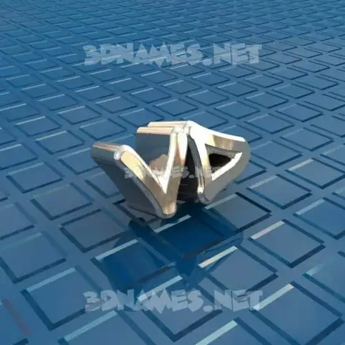 vd in Blue Bling style - 3D name wallpaper vd in Blue Bling style - 3D name wallpaper