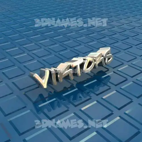viktors in Blue Bling style - 3D name wallpaper viktors in Blue Bling style - 3D name wallpaper